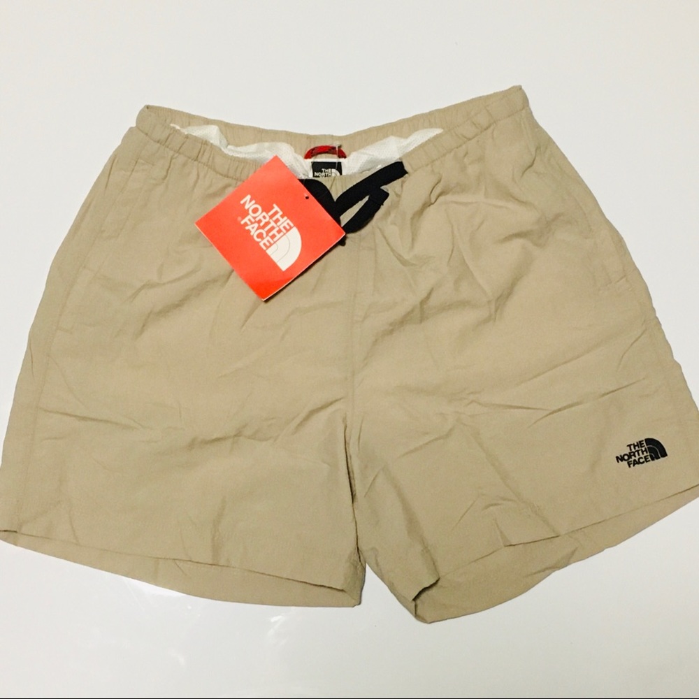 NWT The North Face Class V Trunks Active Water Shorts Women's Size S Beige NEW